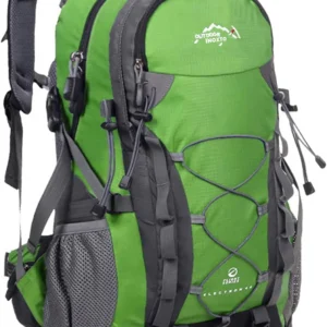 INOXTO lightweight Hiking Backpack 35L/40L Hiking Daypack with Waterproof Rain Cover for Travel Camping Outdoor Men and Women