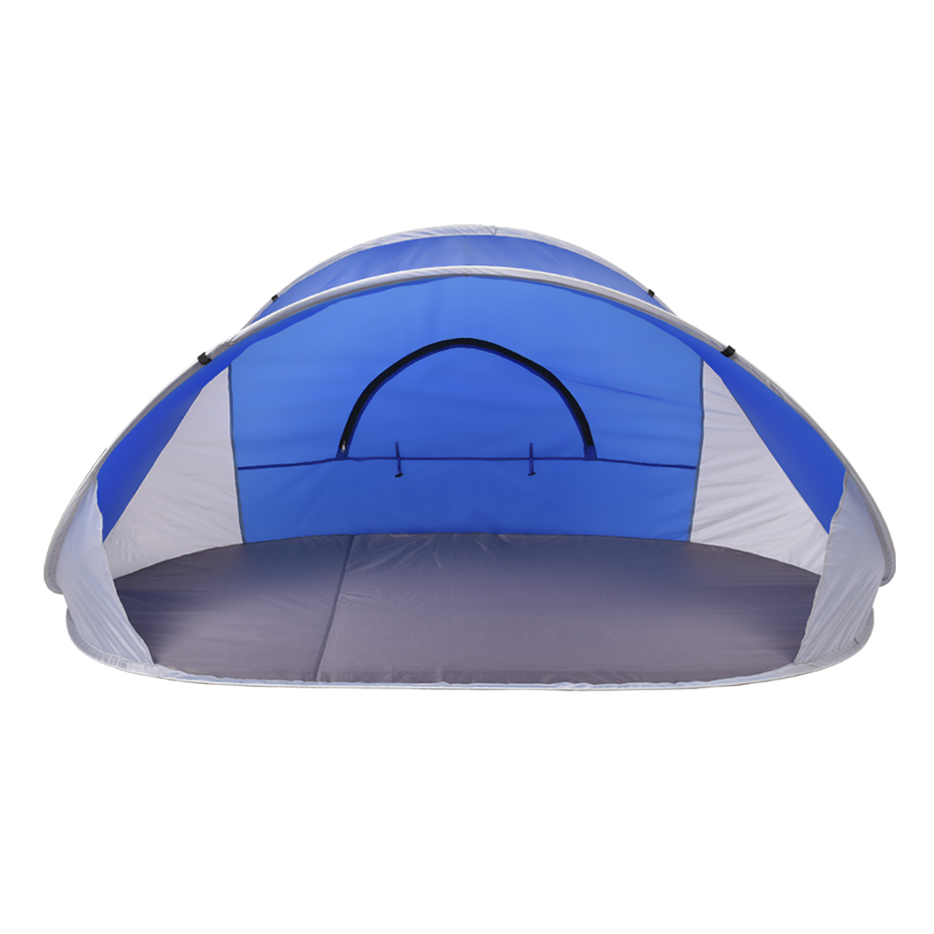 Mountview Pop Up Tent Camping Beach Blue - Image 2