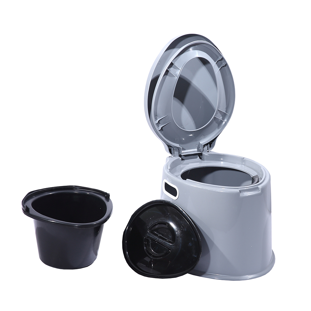 6L Camping Toilet Outdoor Portable Potty - Image 2